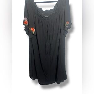 Michel Studio Off Shoulder Mini Dress – Size 18